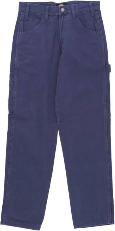 Dickies Stone Washed Navy Chinos Blue Heren