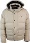 Dickies Witte Jassen met Hoge Kraag en Afneembare Capuchon White Heren - Thumbnail 3