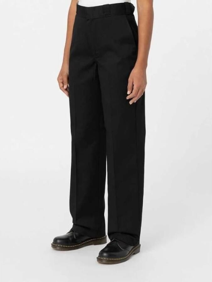 Dickies Regular fit stoffen broek met persplooien model 'Work' - Foto 2