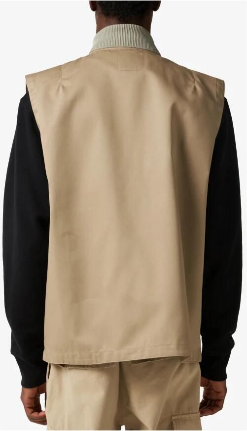 Dickies Beige Eisenhower Vest met knopen en rits Beige Heren - Foto 8