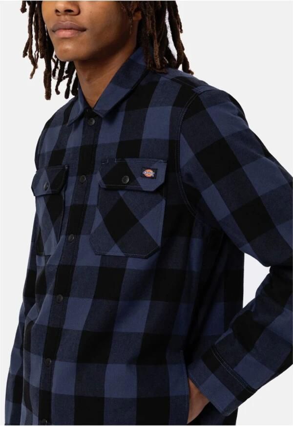 Dickies Blauwe Overhemden voor Heren Blue Heren - Foto 2