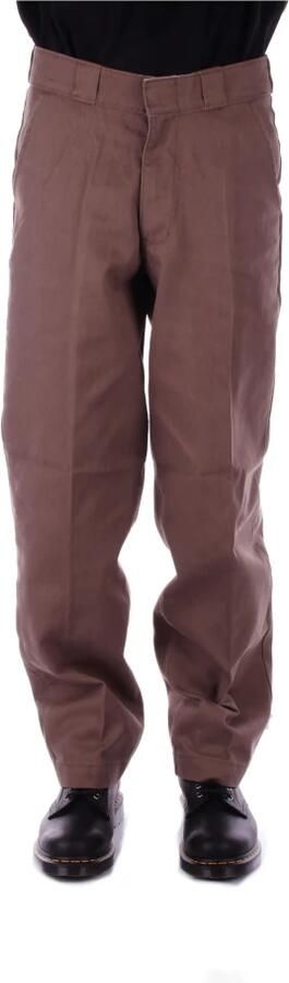 Dickies Bruine Broek met Ritssluiting Brown Heren - Foto 6