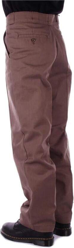 Dickies Bruine Broek met Ritssluiting Brown Heren - Foto 4