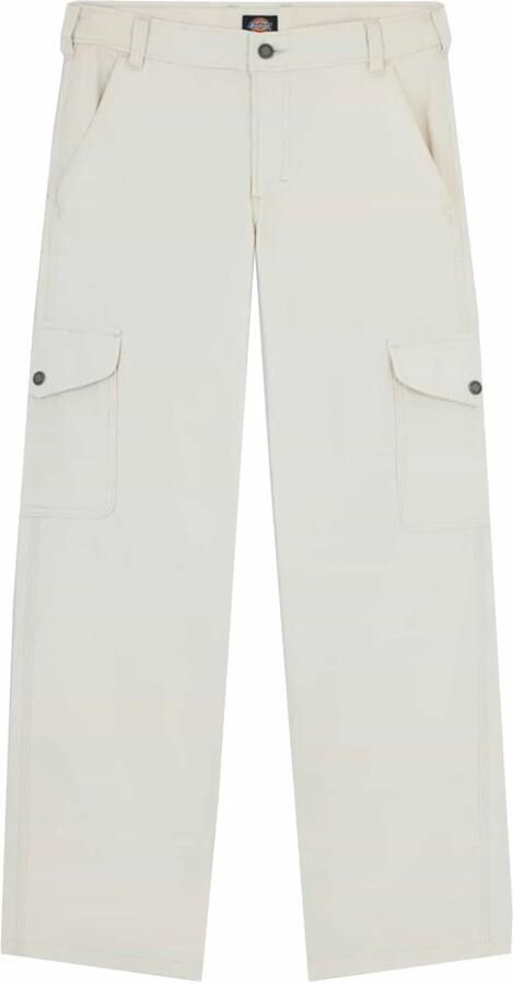 Dickies Canvas Cargo Broek Wit Dames Casual Gray Dames - Foto 7