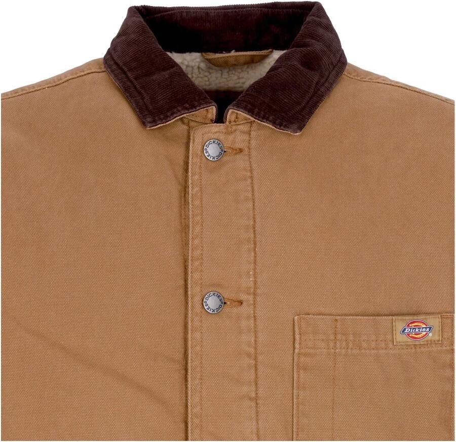 Dickies Blazer CANVAS CHORE COAT SW DK0A4XGA-C41 BROWN DUCK