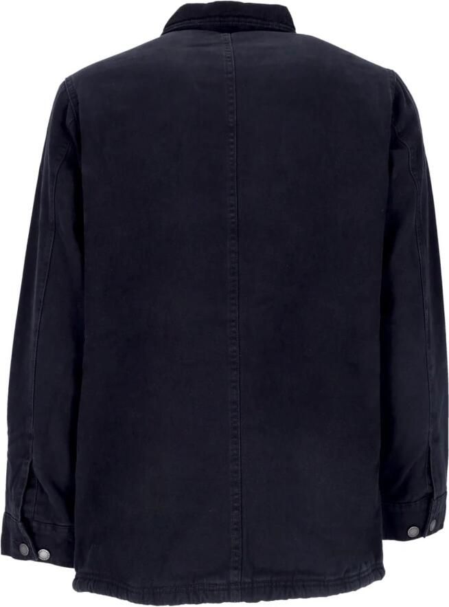 Dickies Canvas Werkjas Zwart Sherpa Interieur Black Heren - Foto 2