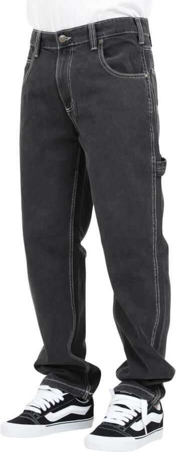 Dickies Cargo Jeans Garyville in zwart denim Black Heren - Foto 3