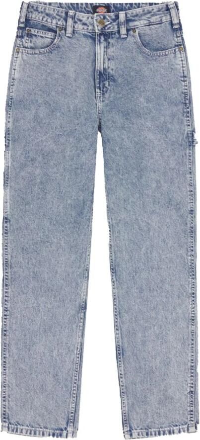Dickies Casual Cargo Broek voor Mannen Blue Dames