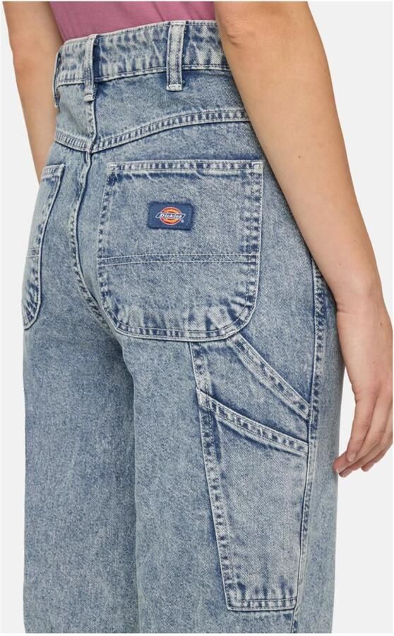 Dickies Casual Cargo Broek voor Mannen Blue Dames - Foto 5
