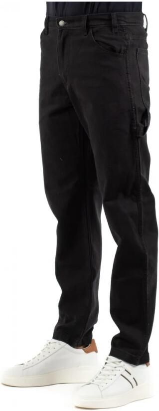 Dickies Zwarte Timmerman Broek van Geborsteld Katoen Black Heren - Foto 2