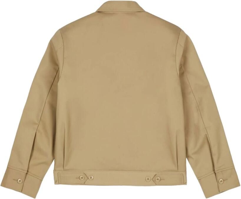 Dickies Beige Jas met Klassieke Kraag en Ritssluiting Beige Heren - Foto 4