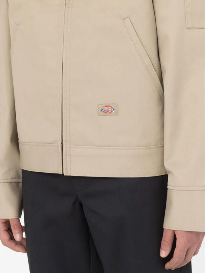 Dickies Beige Jas met Klassieke Kraag en Ritssluiting Beige Heren - Foto 3