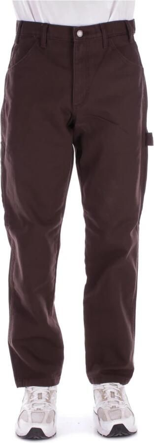 Dickies Broek DUCK CARPENTER DK0A4XIF-BROWN0DB1 DARK BROWN - Foto 5