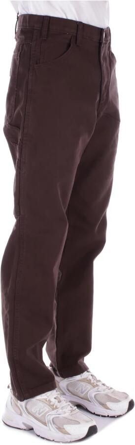 Dickies Broek DUCK CARPENTER DK0A4XIF-BROWN0DB1 DARK BROWN - Foto 3