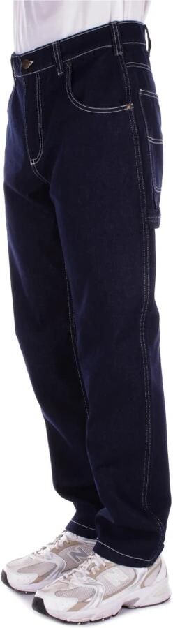 Dickies Logo Achter Jeans met Zakken Blue Heren - Foto 4