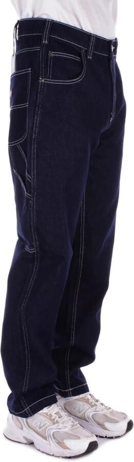 Dickies Logo Achter Jeans met Zakken Blue Heren - Foto 3