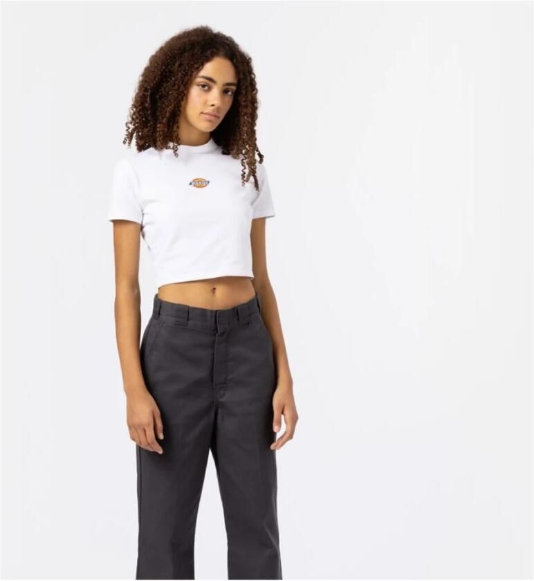Dickies Maple Valley Regular Tee White Dames - Foto 2