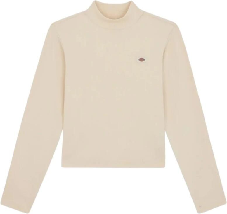 Dickies Marysville Longsleeve Tee in Wit Beige Dames - Foto 4