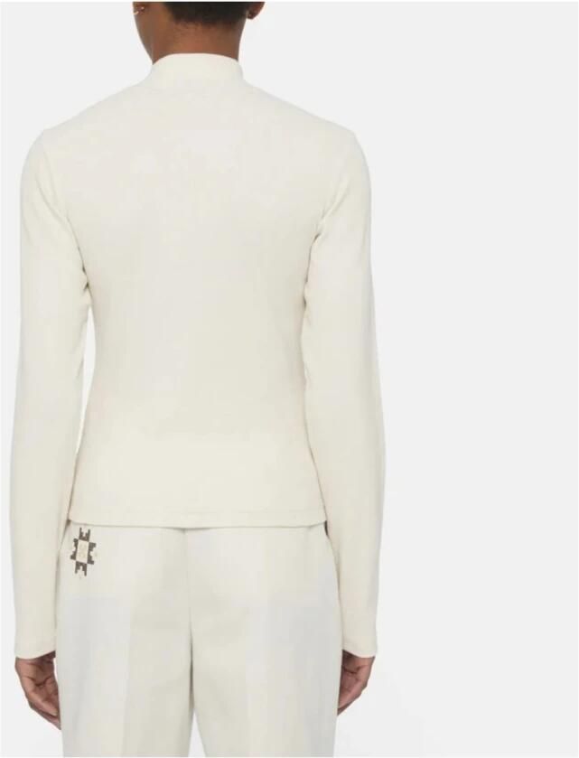 Dickies Marysville Longsleeve Tee in Wit Beige Dames - Foto 3