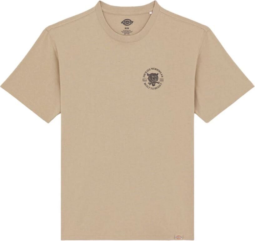 Dickies Moersleutel T-shirt Korte Mouw Woestijnzand Beige Heren - Foto 3