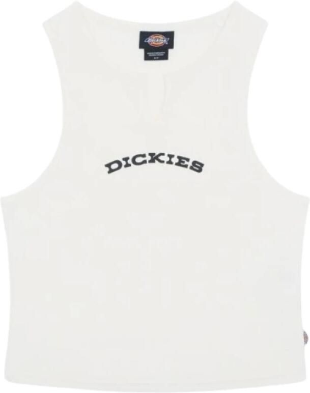 Dickies Mouwloze hals top White Dames - Foto 4