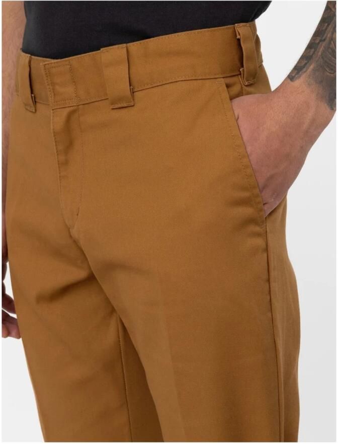 Dickies Slim Fit Chino Stadbroek Brown Heren