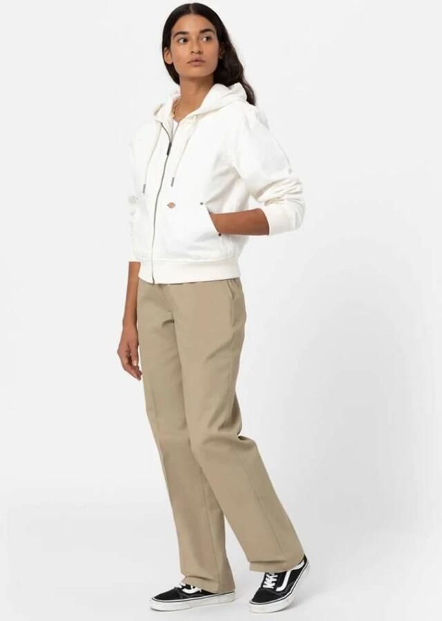 Dickies Beige Katoenen Broek met Ritssluiting en Haaksluiting Beige - Foto 6