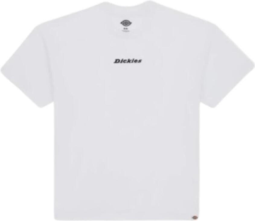 Dickies Witte Enterprise Tee voor Mannen White Heren
