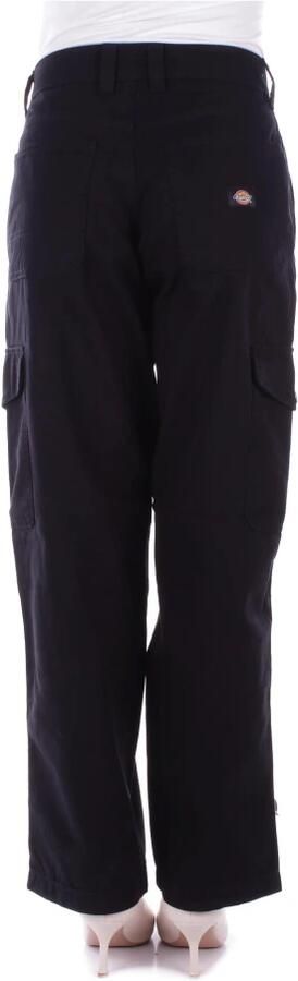 Dickies Zwarte broek met logo Black Dames
