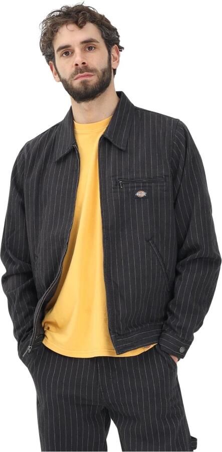 Dickies Zwarte Denim Painter Service Jas Black Heren - Foto 3