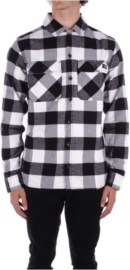 Dickies Zwarte Unisex Overhemd met Lange Mouwen en Borstzakken Zwart Heren - Foto 5