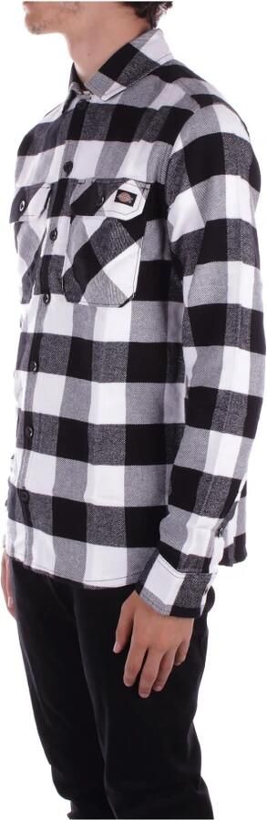 Dickies Zwarte Unisex Overhemd met Lange Mouwen en Borstzakken Zwart Heren - Foto 9