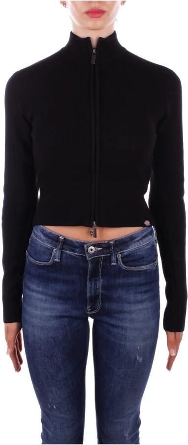 Dickies Kort gebreid jack met ritssluiting model 'HELENA' - Foto 5