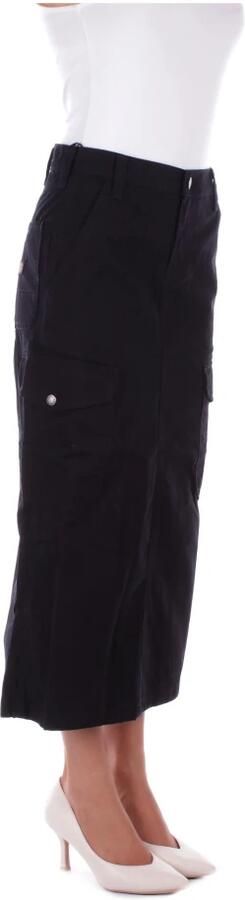Dickies Zwarte Cargo Midi Rok voor Vrouwen Black Dames - Foto 2
