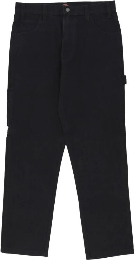 Dickies Zwarte Timmerman Broek van Geborsteld Katoen Black Heren - Foto 4