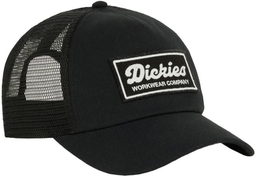 Dickies Zwarte Trucker Hoed Lewistown Model Black