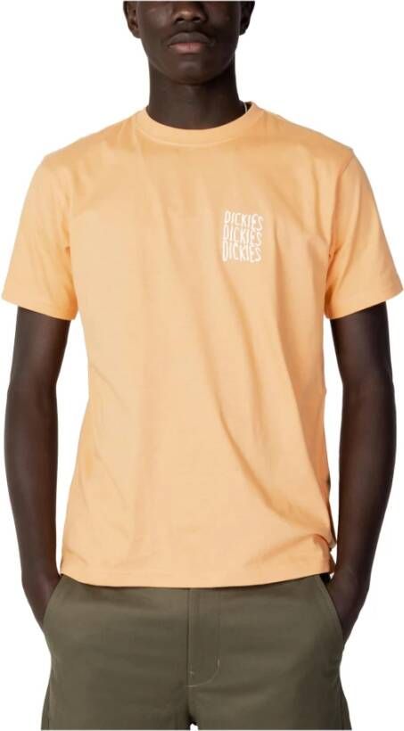 Dickies Oranje T-shirt voor Heren Orange Heren