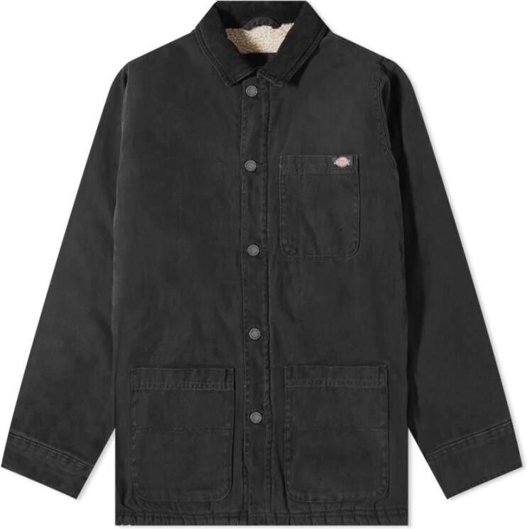 Dickies Duck Canvas Jas Black Heren