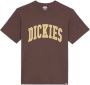 Dickies Korte Mouw T-shirt Bruin Heren - Thumbnail 1