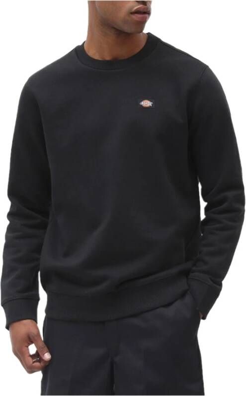 Dickies Zwarte Katoenen Sweatshirt voor Heren Black Heren
