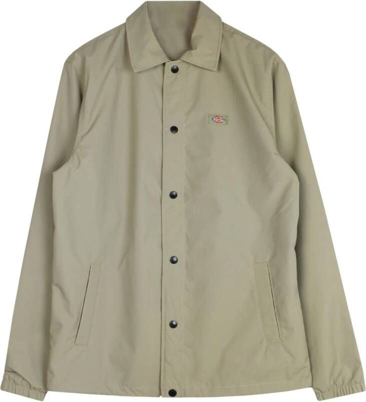 Dickies Oakport Coach Jacket Beige Heren