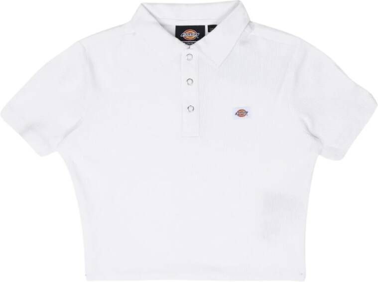 Dickies Polo Shirt Wit Dames