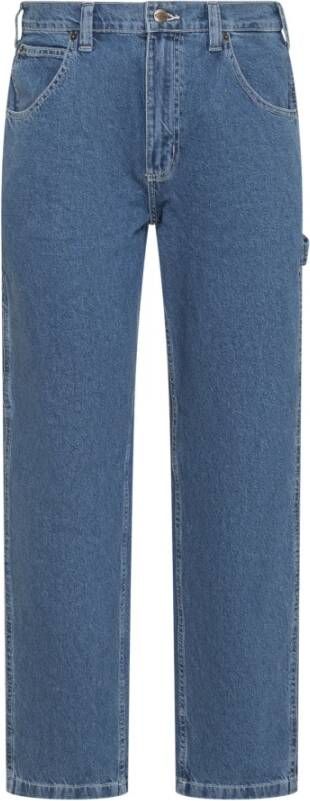 Dickies Rechte jeans Blauw Heren