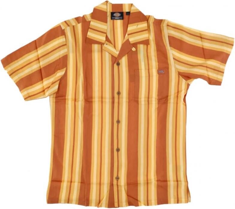 Dickies Shirt met korte mouwen Oranje Heren