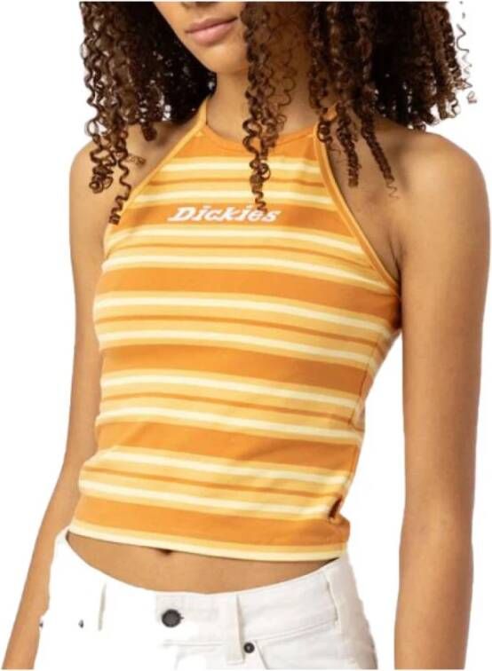 Dickies Shirts Orange Dames