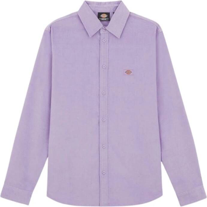 Dickies Wilsonville Shirt Ls Lange mouwen Kleding purple rose maat: L beschikbare maaten:S M L