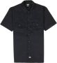 Dickies Work Shirt Short Sleeve Rec Korte mouwen Kleding Black maat: XL beschikbare maaten:S M L XL - Thumbnail 1