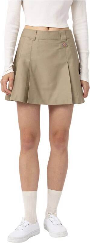 Dickies Short Skirts Beige Dames