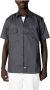 Dickies Work Shirt Short Sleeve Rec Korte mouwen Kleding charcoal grey maat: XL beschikbare maaten:S M L XL - Thumbnail 2