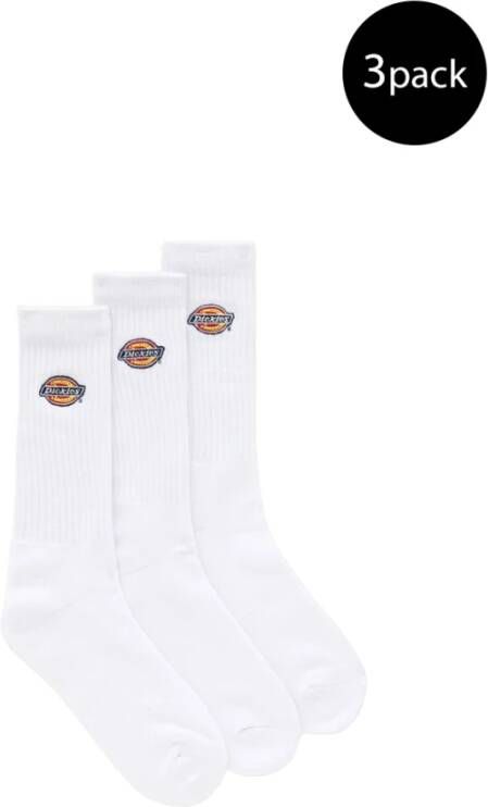 Dickies Sokken Valley Grove Embroidered Wit Unisex - Foto 2